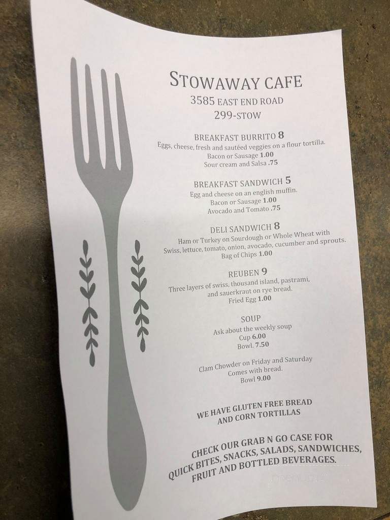 Stowaway Cafe - Homer, AK