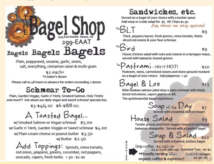 The Bagel Shop - Homer, AK