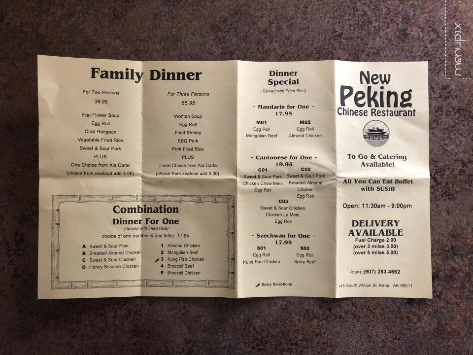 New Peking Chinese Restaurant - Kenai, AK